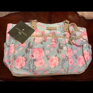 Laura Ashley diaper bag